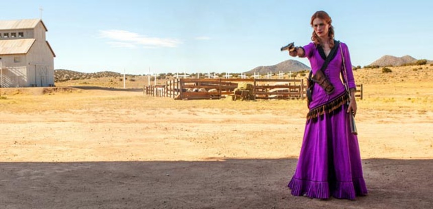 January Jones Shoots A Lot of Bad Folks in SWEETWATER Trailer
